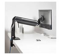 YNIYUJKL Support pour Écran Unique avec Bras Articulé À Ressort À Gaz, Fixation De Bureau avec Deux Ports USB, Supporte Les Écrans Lourds De 17 À 49 Pouces Et Supporte Jusqu'À 18