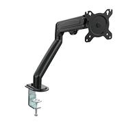 YNIYUJKL Support pour Écran Unique, Support De Bureau pour Écrans LCD De 13 À 27 Pouces, Bras Articulé Réglable À Ressort À Gaz, Fixation Vesa avec Pince.