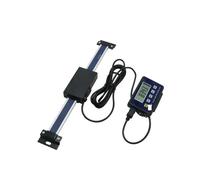 YNIYUJKL Table De Lecture Numérique Linéaire Déportée 0-150/200/300 Mm pour Fraiseuse-Tour Bridgeport avec Base LCD,0-300mm