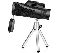 YNIYUJKL Télescope Monoculaire HD 12X42 Haute Puissance avec Trépied Et Support pour Smartphone, Prisme Fmc Bak4 À Double Mise Au Point, Idéal pour L'Observation des Oiseaux Et Le