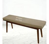 YNJJKA Coussin D'assise pour Banc De Jardin Tapis Sol Matelas Exterieur Epais Voiture Carrée Chaise Capitonné Banquette Palette Interieur Rond 8cm Épais Peluche Velours Hiver(155x55 cm)