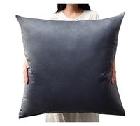 YNJJKA Couverture Oreiller Taie d'oreiller Housse Coussin Canapé Rectangle Throw Pillow Covers avec Fermeture Éclair Housses pour Lit, Tissu Technologique, sur Mesure(Bleu Profond,55x140 CM 22x55 in)