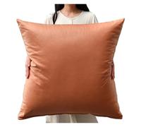 YNJJKA Couverture Oreiller Taie d'oreiller Housse Coussin Canapé Rectangle Throw Pillow Covers avec Fermeture Éclair Housses pour Lit, Tissu Technologique, sur Mesure(Orange,45x70 CM 18x28 in)