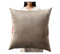 YNJJKA Couverture Oreiller Taie d'oreiller Housse Coussin Canapé Rectangle Throw Pillow Covers avec Fermeture Éclair Housses pour Lit, Tissu Technologique, sur Mesure(Chameau,60x90 CM 24x35 in)