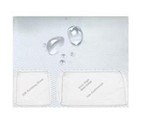 YNJJKA Housse De Coussin Chat Tapisserie Carrée Chaise Couverture Remplacement Housses Coussins Exterieures pour Jardin Banc Matelas Rechange sur Mesure 5cm Hauteur 91% Impermeable(135x35 cm)