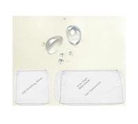 YNJJKA Housse De Coussin D'assise Canapé 40x40 Housses Coussins 60x60 Banc Jardin Exterieur Interieur pour Rechange Matelas Dossier Gros sur Mesure 5cm Hauteur 89% Impermeable(135x35 cm)