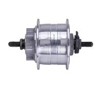 YNKJFOD Compatible avec La Dynamo De Moyeu Shimano, Frein À Disque DH-3D37-QR DH-3D32-NT, Verrouillage Central 3.0W À Dégagement Rapide, Convient Aux Roues De 16 À 28 Pouces(DH-3D32-NT 36H)
