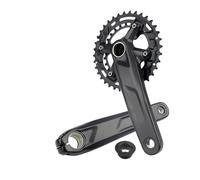 YNKJFOD Compatible avec Le Pédalier De VTT Shimano Deore FC-M5100, 10S 11S 32T, 170mm 175mm, Convient Au Support Inférieur BB52 M500 M501(M5100 170 26T-36T)