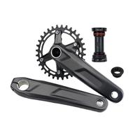 YNKJFOD Compatible avec Le Pédalier De VTT Shimano Deore FC-M5100, 10S 11S 32T, 170mm 175mm, Convient Au Support Inférieur BB52 M500 M501(170mm 32T MT501)