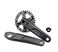 YNKJFOD Compatible avec Le Pédalier De VTT Shimano Deore FC-M5100, 10S 11S 32T, 170mm 175mm, Convient Au Support Inférieur BB52 M500 M501(FC-M5100 170 32T)