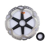 YNKJFOD Compatible avec Le Rotor De Frein À Disque À Verrouillage Central Shimano DEORE XT MT800 XTR MT900, Rotor De Frein De Vélo De Montagne De 160mm 180mm 203mm(RT-MT800 203mm)