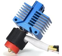 YNKJFOD Compatible avec L'extrudeuse Haute Vitesse Et Haut Débit Bambu Lab P1P P1S X1C X1E, Plug and Print(Obxidian 0.4 Nozzle)