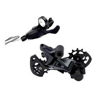 YNKJFOD Compatible avec Shimano SLX M7100, Groupe VTT 1x12 Vitesses RD-M7100/M7120, Dérailleur Arrière M7100, Levier De Vitesse(SL RD M7120 SGS)