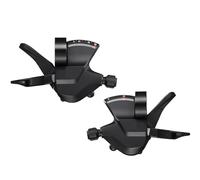 YNKJFOD Compatible for Shimano Altus ACERA SL-M315 2 × 7 2 × 8 3 × 8 Vitesses Manette De Vitesse VTT avec Câble(Light Grey)