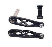 YNKJFOD Compatible for Shimano, Compatible for SRAM, Pédalier VTT BSA 24 Mm 165/170/175 Mm À Montage Direct R-Spec Trail Hollow DH AM XC(Crank BB,170mm)