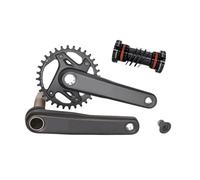 YNKJFOD Compatible for Shimano CUES U6000, 1x10/11 Vitesses VTT Groupe Manette De Vitesse Dérailleur Chaîne Cassette Pédalier Frein(FC 175 32T MT501)