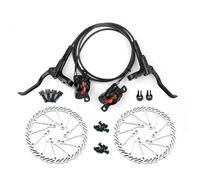 YNKJFOD Compatible for Shimano, Étrier De Frein À Disque Hydraulique MT200, Rotor De 160mm, Pièces De Rechange for Vélo De Montagne(MT200 G3 160MM)