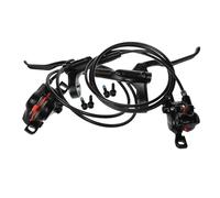 YNKJFOD Compatible for Shimano, Paire De Freins À Disque Hydrauliques BL-MT200 avec Plaquettes De Frein, Tuyau De 800 À 1550 Mm, for VTT Et Vélo Électrique(L-F R-R 850 1450)