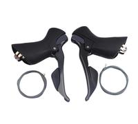 YNKJFOD Compatible for Shimano TIAGRA ST-4700, Levier De Commande Double 2x10 Vitesses Gauche 2 Vitesses Droite 10 Vitesses for Vélo De Route(ST-4700 (A Pair))