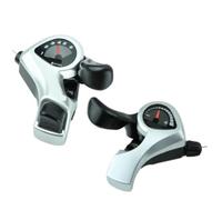 YNKJFOD Compatible for Shimano Tourney TX50 SL-TX50, Jeu De Manettes De Vitesse 3x6/3x7, Interrupteur De Déclenchement Gauche Droite, Vélo VTT(18s(Left and Right))