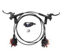 YNKJFOD Freins À Disque Hydrauliques for VTT Shimano SLX M7100 2 Pistons/M7120 4 Pistons, Gauche Et Droite(M7100 Resin)