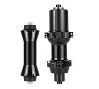 YNKJFOD Moyeu De Vélo De Route 350 À Traction Droite, Avant 20H Arrière 24H, Frein V, Cliquet 18/36/54T HG Freehub 10/11 Vitesses 100mm/130mm(350-FR-18T)