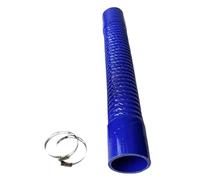 YNKJFOD Tuyau Flexible en Silicone for Système De Refroidissement Moteur, Noir Et Bleu(Blue,600MM_ID30MM)