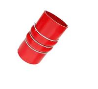 YNKJFOD Tuyau Ondulé en Silicone Renforcé - 45-110 Mm De Diamètre Intérieur avec Anneaux De Support en Acier for Admission/échappement d'air(Red,70mmx150mm)