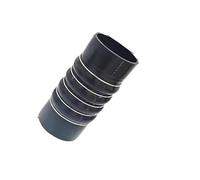 YNKJFOD Tuyau Ondulé en Silicone Renforcé - 45-110 Mm De Diamètre Intérieur avec Anneaux De Support en Acier for Admission/échappement d'air(Black,63mmx150mm)