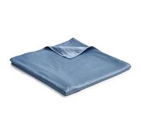 YnM Housse de couette rafraîchissante pour couvertures lestées 122 cm x 183 cm Bleu Gris