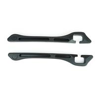 YNNBJX 2 Pièces Remplissage Siège De Voiture pour Audi Q2 SUV 2016 2017 2018 2019 2020, Siège Gap Filler Pad Bande D'écart Siège Bande Anti-Fuite Latérale,A/Black
