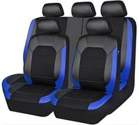 YNNBJX Housse De Siege Voiture, pour VW Polo VI Golf VIII 2020-2025 Housse Protection Sièges Imperméable Résistant À l'usure Coussin Accessoire,A/Blue