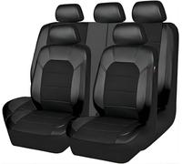 YNNBJX Housse De Siege Voiture, pour VW Polo VI Golf VIII 2020-2025 Housse Protection Sièges Imperméable Résistant À l'usure Coussin Accessoire,A/Black