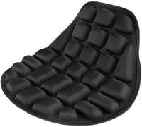 YNNBJX Housses siège Coussin pour Honda CB 750 Hornet 2023-, Anti-Vibration Antidérapant Absorption Respirant Confortable Coussin Soulagement,Black