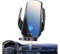 YNNBJX Support Telephone Voiture Induction pour Mercedes-Benz GL GLA GLC GLK GLE GLS ML-Class, Support Portable Téléphone Voiture Anti-secousse Intelligent,A