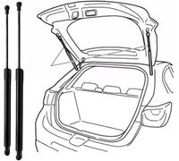 YNNBJX Vérins à Gaz Coffre Arrière Voiture pour Renault Koleos II (HC) 2016-2021(OEM:904507055R)-57.7cm, Hayon Arrière Coffre Vérins À Gaz Ressort Ressorts