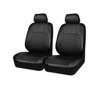YNNBJX Voiture Ensembles De Housses Siège pour Mini Cooper R56 One Cooper S, Cuir Housses Siège Avant ImperméAble Interieu Accessoire,A/Black