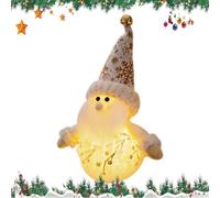 Ynnhik Christmas Plush Light - Up Santa Snowman Elk Christmas Doll
