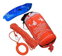 Ynnhik Dispositif De Flottaison Lanceable | Sac Oxford Séchant Rapidement avec Corde Lancer | Équipement Sécurité Portable Réfléchissant pour Navigation Rafting Kayak Survie Marine