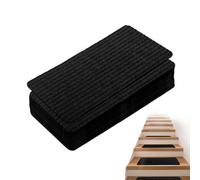 YNNHUDEEP Lot de 15 Marchettes d'escalier,Tapis Escalier Antidérapant pour Marches, avec Dos Adhésif Fort, Revêtement de Marche d'Escalier Réduisant Le Bruit, Facile à Nettoyer, Enfants et Chiens