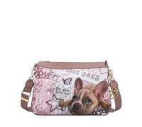 YNOT ? Sac à bandoulière avec 3 compartiments Metro Chic Impression Dog & Cat