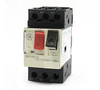 YNPPLGTJC Bouton Marche/Arrêt triphasé Démarrage Noir Disjoncteur Moteur NO+NC 13-18A