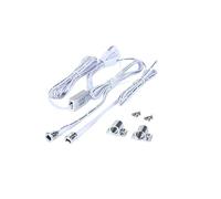 YNPPLGTJC Éclairage LED for Armoire/penderie avec Alimentation dédiée 220 V vers 12 V/24, Interface transformateur et Interrupteur à Induction(Centralized Control-Double Door)