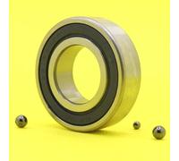 YNPPLGTJC Roulement en céramique Hybride 62/22, 22x50x14mm, Roue Avant et arrière de vélo de Course 62 22 2RS LUU Hybrides Si3N4, roulements à Billes 62/22RS