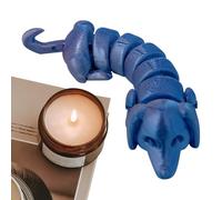 YNPQTDS Animaux imprimés 3D flexibles, flexibles et articulés 3D pour animaux de compagnie, décoration fantastique pour chambre à coucher, bureau, bibliothèque, comptoir, collections, table de chevet