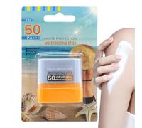 YNPQTDS Bâton SPF - Protection Solaire Invisible Large Spectre,Protection Solaire Résistante à l'Eau pour Peaux Sensibles Adultes Randonnée Piscine Plage Voyage