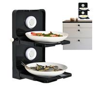 YNPQTDS Bols de préparation de plats de cuisine muraux, à ventouses, pliable, multi-couches, pas de coup pour le stockage de légumes multifonction et à forte capacité de charge pour la maison