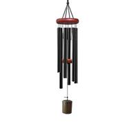 YNPQTDS Carillons à Vent Métalliques 66 Cm - Ambiance Zen Tube Aluminium - Décorations Métalliques Rétro Accrochables pour Jardin Balcon Terrasse Hommes Femmes Extérieur