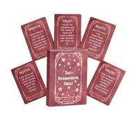 YNPQTDS Cartes De Tarot, Jeu De Société De Divination du Destin, Jeu De Tarot, pour Adultes Rassemblements Familiaux Événements De La Destinée