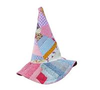 YNPQTDS Chapeaux de Sorcière pour Femmes - Chapeau de Sorcière Matelassé Art Populaire Halloween - Accessoire Déguisement Femme pour Role Play Spectacle Théâtre - Spectacles Jeu de Rôle